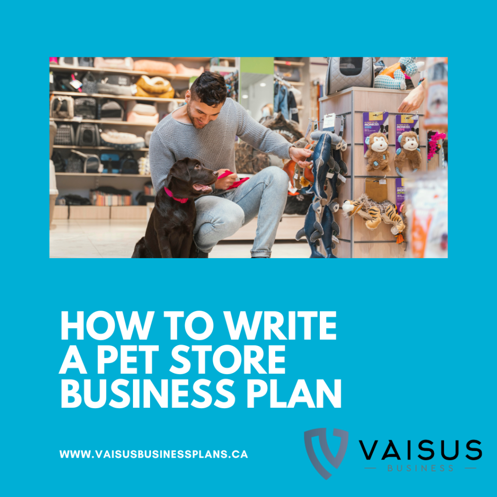 How to write a pet store business plan 