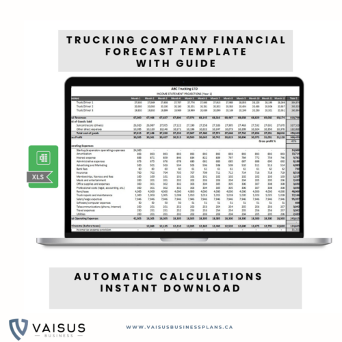 Download excel template for trucking company