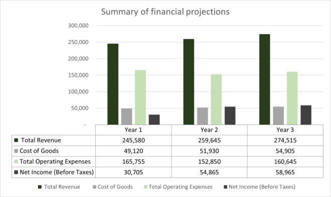 Landscaping Company Financial Projections Template | Financial Forecast & Business Plan Financials | Landscaping Financial Planner - Image 8